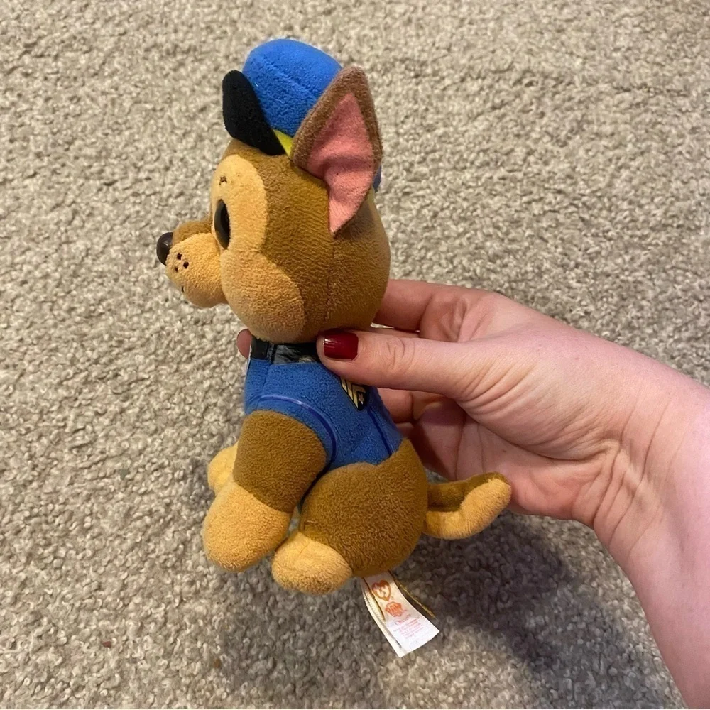 Paw Patrol Chase TY Beanie Boo Plush Stuffed Animal Dog Puppy